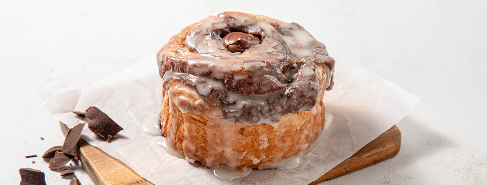 Brioche Chocolate Glazed